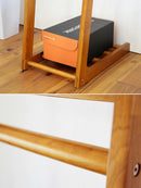 木製L型ハンガーラック 幅30cm