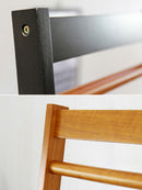 木製L型ハンガーラック 幅30cm