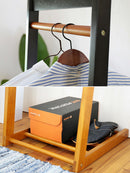 木製L型ハンガーラック 幅40cm