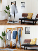 木製L型ハンガーラック 幅40cm