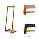 木製L型ハンガーラック 幅50cm