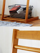 木製L型ハンガーラック 幅50cm