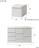 ●クローゼットシステム 引出し L 2個セット
