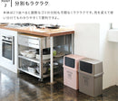 ゴミ箱 ヨコ型フロントオープンダスト 浅