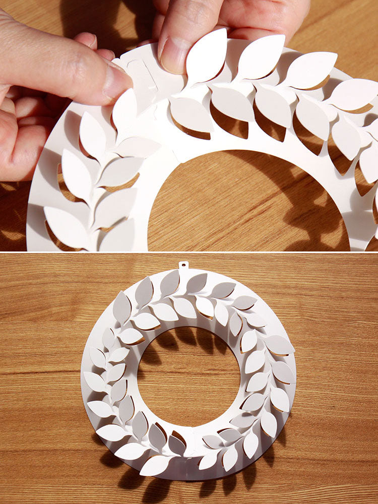 paper wreath ペーパーリース S