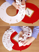 paper wreath ペーパーリース お正月 おめでたづくし M