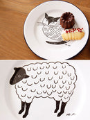 松尾ミユキ アニマル琺瑯プレート