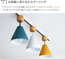 カラー＆ウッド1灯シーリングライト