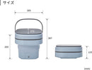 レコルト しまえるミニ洗濯機