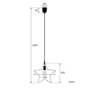 ペンダントライト 1灯 ラスター