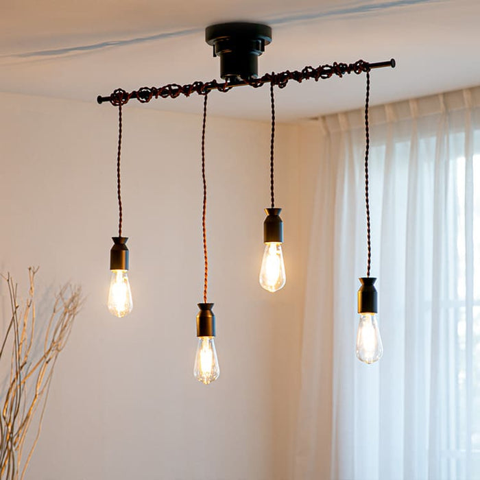 ペンダントライト 4灯 ルバート 電気 照明器具 led 北欧 デザイン