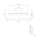 LEDシーリングライト ラメロ
