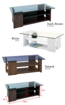 ガラスローテーブル フィルフォト[FYLFOT]