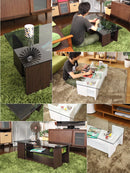 ガラスローテーブル フィルフォト[FYLFOT]