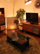 ガラスローテーブル フィルフォト[FYLFOT]