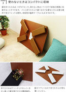 折れ脚ローテーブル 75