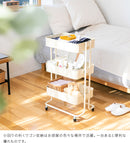 キッチンワゴン バスケット3段