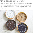 電波掛時計 プライウッド 28cm