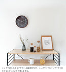 電波掛時計 プライウッド 28cm