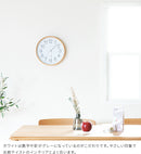 電波掛時計 プライウッド 28cm
