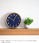 掛時計 プライウッド 22cm