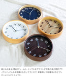 掛時計 プライウッド 22cm