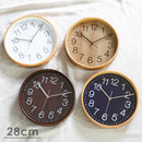 掛時計 プライウッド 28cm