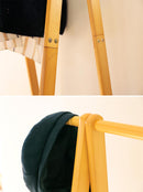 木製ハンガーラック カシア ジョイント 幅75cm