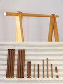 木製ハンガーラック カシア ジョイント 幅75cm