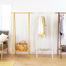 木製ハンガーラック カシア ジョイント 幅80cm