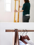 木製ハンガーラック カシア ジョイント 幅75cm