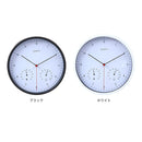 掛時計温湿度計付 ローレス 25ｃｍ