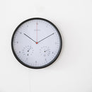 掛時計温湿度計付 ローレス 25ｃｍ