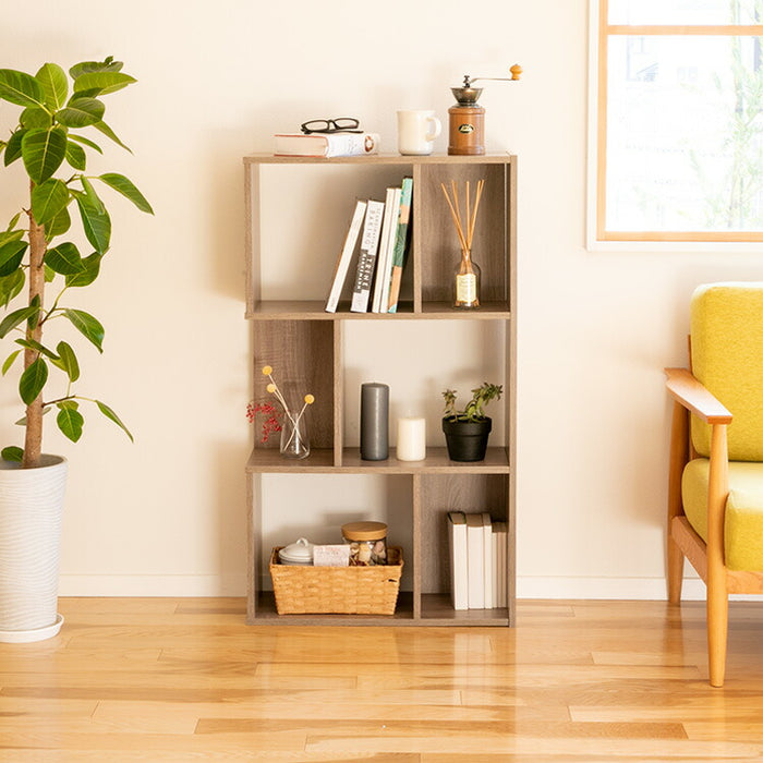 S字 ディスプレイラック 3段 ezbo イジボ S字ラック オープン