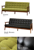 3Pソファ レトロスタイル フレンズ