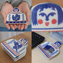 カタカタ 印判手豆皿