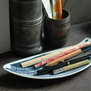 倉敷意匠 kata kata 印判手長皿