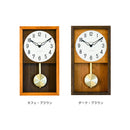 掛け時計 ヒノキ ペンデュラム クロック