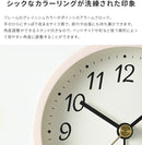 ブルーノ 置き時計 グレイッシュアラームクロック