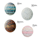 BRUNO　電波ビンテージウッドクロック