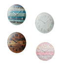 BRUNO　電波ビンテージウッドクロック