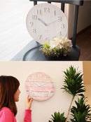 BRUNO　電波ビンテージウッドクロック