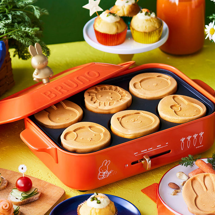 新品 BRUNO miffy コンパクトホットプレート　ミッフィー　完売品 BRUNO miffy コンパクトホットプレート ブルーノ ミッフィー ホット