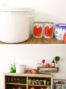 野田琺瑯 WhiteSeries ラウンドストッカー21cm