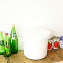 野田琺瑯 WhiteSeries ラウンドストッカー21cm