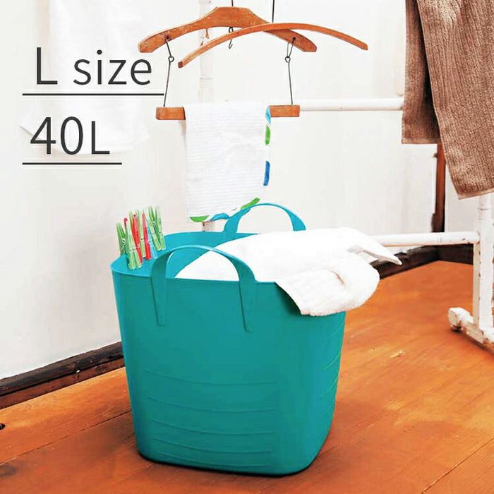 バケット baquet L スタックストー stacksto, 選べるカラー かご