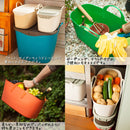 収納 バケット L slim 10L スタックストー