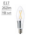 LED電球 262lm E17クリア