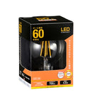 LED電球 クリアボール球 E26 60形 電球色