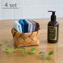 コロル 同色4枚セット フェイスタオル